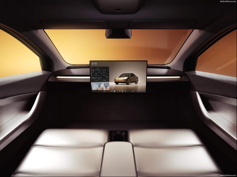 El Cybercab, robotaxi sin volante ni pedales.